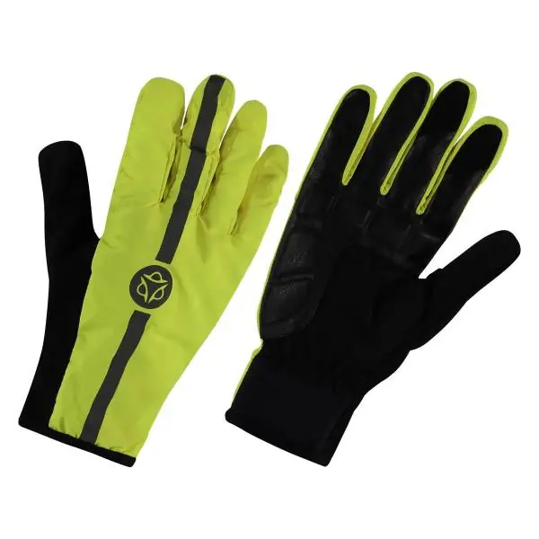 Viikonlopputarjous Agu Tech Sade Käsineet Commuter Neon Keltainen - XL