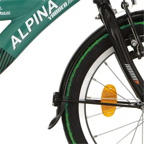 Ajankohtainen Alpina Lokasuojasarja 16" Yabber - Matta Black