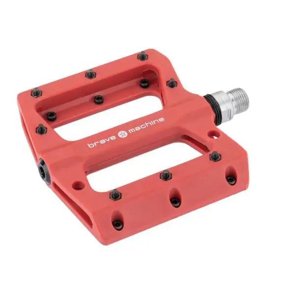 Brave Dirt 2 Polkimet 9/16" Nailon Platform - Punainen Aito