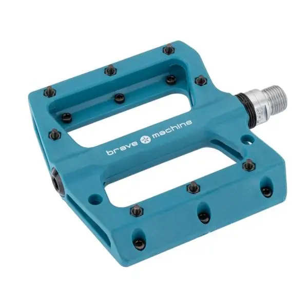 Alennettu Brave Dirt 2 Polkimet 9/16" Nailon Platform - Sininen