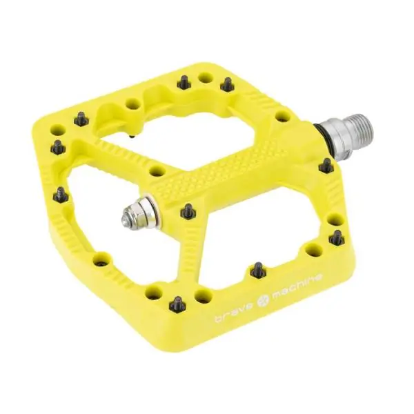 Brave Freeride 1 Polkimet 9/16" Nailon Platform - Limetti Vihreä Suosittu