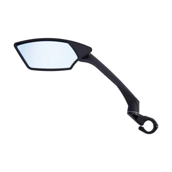 Contec E-Vieuw Deluxe Polkupyörän Peili Ø22.2mm Vasen - Musta Kuuma Tarjous