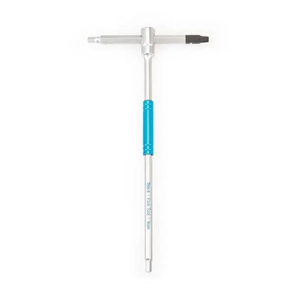 Älä Missaa Park Tool THH4 Kuusiokanta T-Avain 4mm - Sininen/Hopea