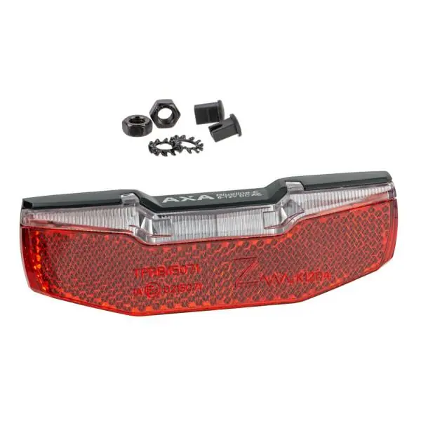 Tehdashinta Axa Blueline Takavalo LED E-Bike 50mm - Musta/Punainen