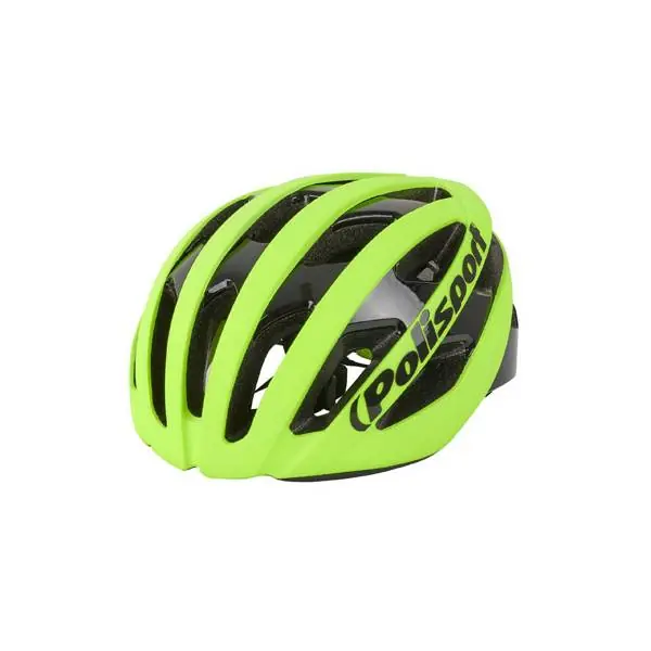 Aito Polisport Light Pro Kypärä Matta Keltainen/Musta Kiilto - M 52-58 cm