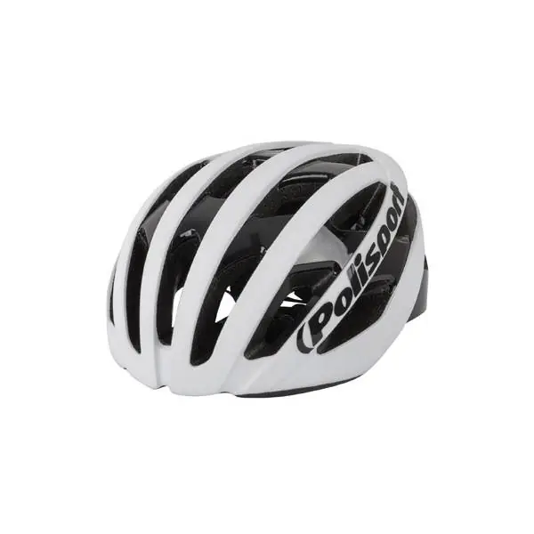 Polisport Light Pro Kypärä Matta Valkoinen/Musta Kiilto - L 58-62 cm Pakollinen (Must-Have)