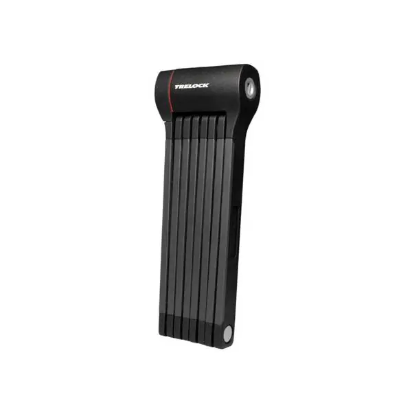 Vain Rajoitetun Ajan Trelock FS 480 Cops Taittuva Lukko 130cm - Musta