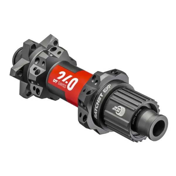 Viimeinen Mahdollisuus DT Swiss 240 SP Takanapa 28G Ø12/148mm SH12-Laajentaja 6-G - Musta