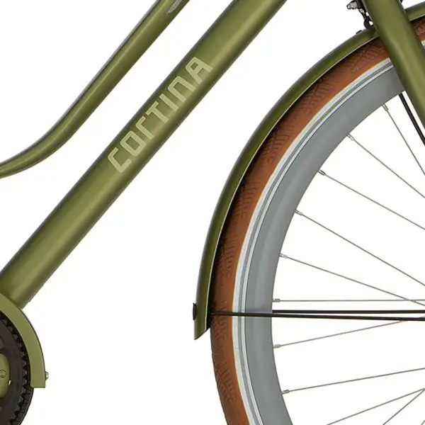 Aito Cortina Etulokasuoja 28" Mozzo - Matta Nutmeg Vihreä