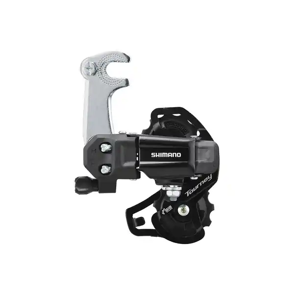 Shimano Tourney TY200 Takavaihtaja 7S Lyhyt B-Tyyppi - Musta Pakollinen (Must-Have)