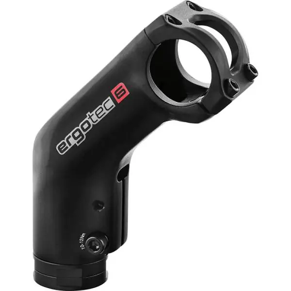 Tarjoushinta Ergotec Barracuda Varsi Ø31.8mm 110mm 45° - Musta