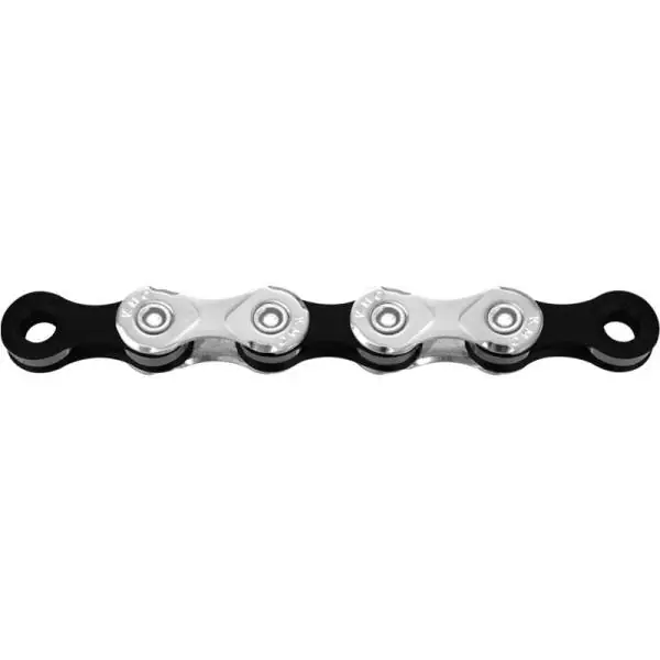 KMC X10 Polkupyörän Ketju 11/128" 10S 122 Linkit - Hopea/Musta Pakollinen (Must-Have)