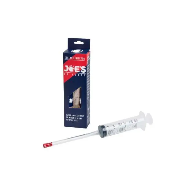 Joe‘s No Flats Renkaat Tiivisteaine Injector - Läpinäkyvä Pikatoimitus