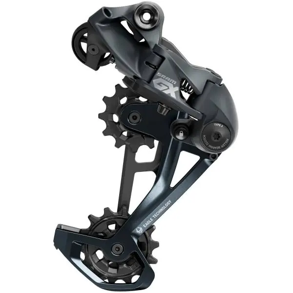 Sram GX Eagle Takavaihtaja 12V - Musta Uutuus