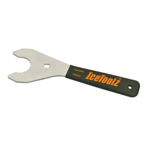 Aito IceToolz Keskiö Avain 39mm 16 Hampaat BBX30 - Musta/Hopea