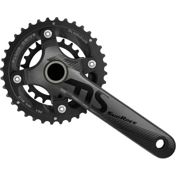 Älä Missaa Sunrace MS66 Kampisarja 22/36T 10S 175mm BBM97 - Musta