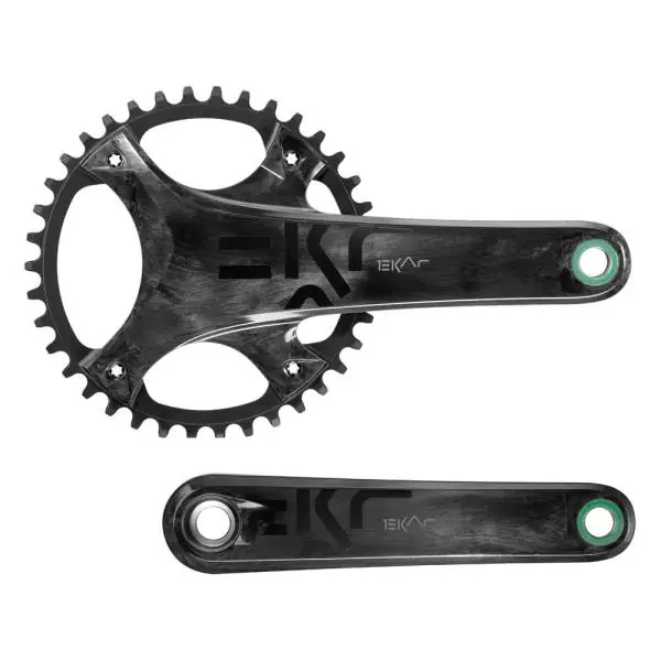 Halpa Hinta Campagnolo Ekar 13s Kampisarja 38T 172.5mm 13V Hiili - Musta