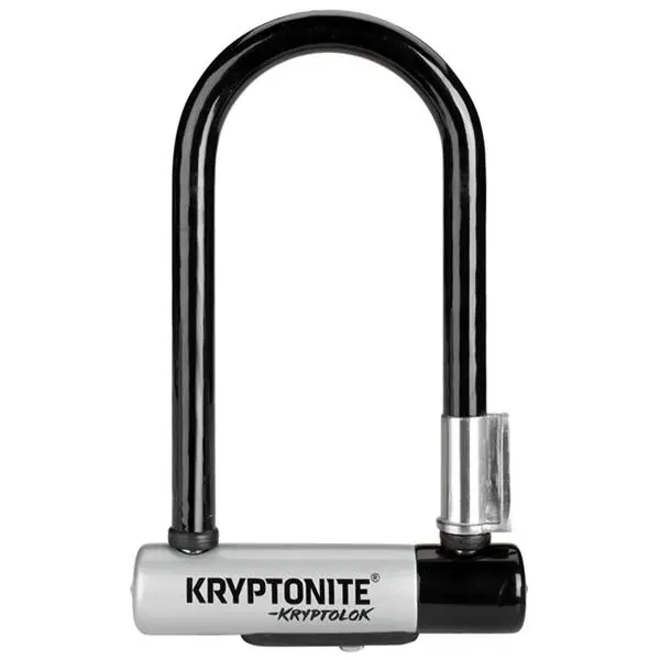 Kryptonite U-Lukko Mini-7 8.2 x 17.8cm - Musta Älä Missaa
