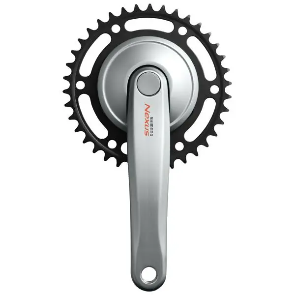 Lähetetään Heti Shimano Kampisarja Nexus C6000 38T 8S - Hopea