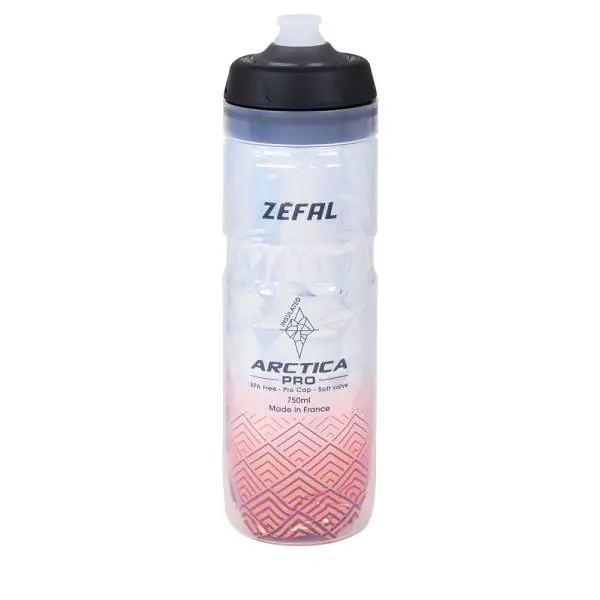 Zefal Arctica Pro 75 Vesipullo Hopea/Vaaleanpunainen - 750cc Halpa