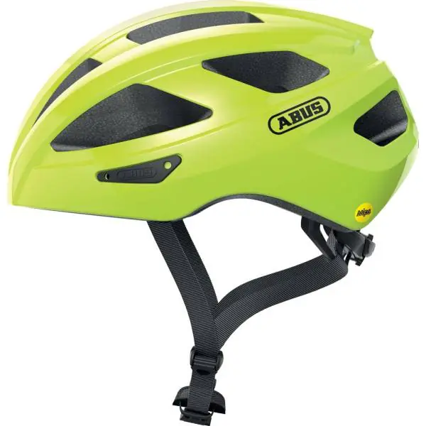 Älä Missaa Abus Macator Pyöräilykypärä Mips Neon Keltainen - M 52-58 cm