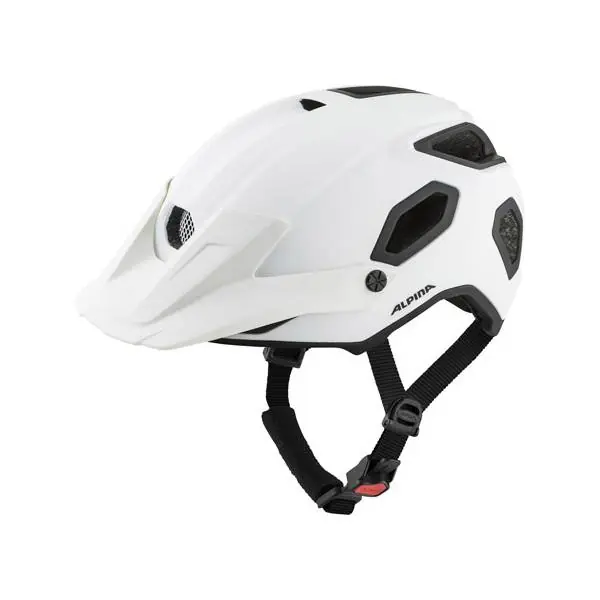 Alennus Alpina Comox Pyöräilykypärä MTB Matta Valkoinen - 52-57 cm