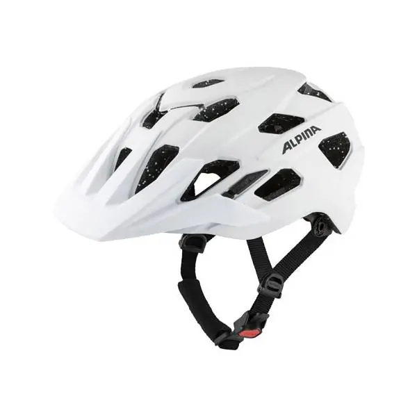 Erikoistarjous Alpina Anzana Tocsen Pyöräilykypärä MTB Matta Valkoinen - 57-61 cm