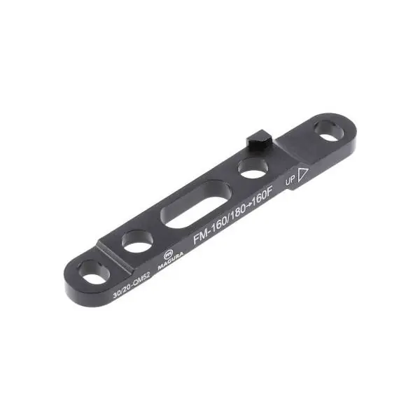 Vain Tänään Magura QM52 Jarrusatula Sovitin Etuosa Ø160-180mm FM - Musta