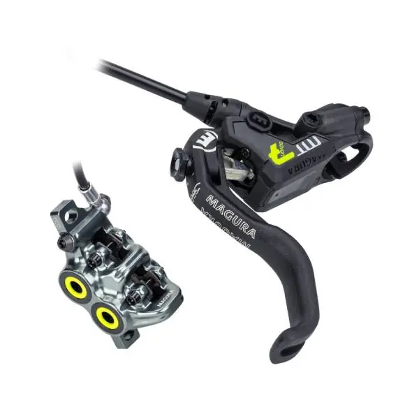 Magura MT7 HC Levyjarru Etuosa/Taka 1-Sormi - Musta/Vihreä Eniten Myyty