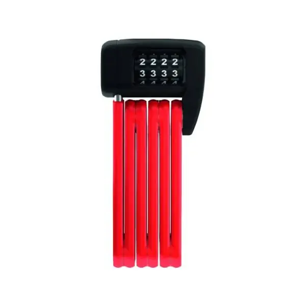 Abus Bordo Lite Mini Taittuva Lukko 60cm - Punainen Suoraan Valmistajalta