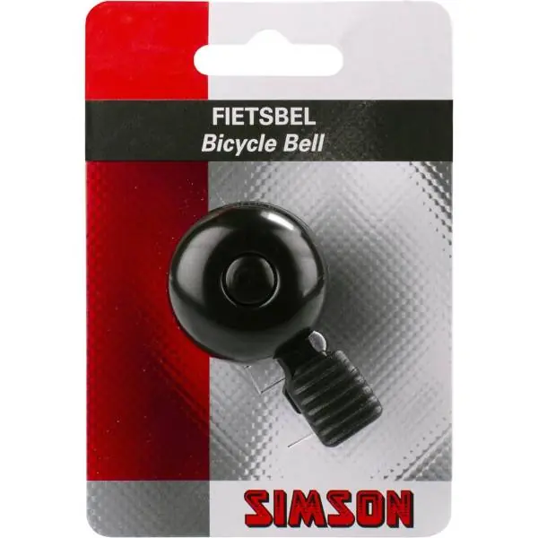 Sertifioitu Simson Mini Polkupyörän Kello Ø32mm Alumiini - Musta