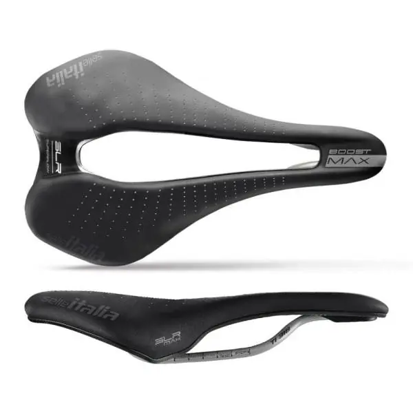 Selle Italia Max SLR Boost Geeli Superflow L3 Satula - Musta Uusi Kokoelma