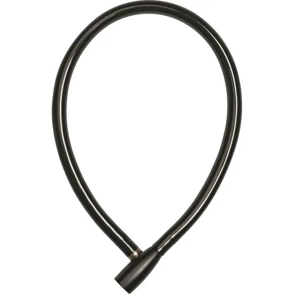 Abus 3406K/55 Kaapelilukko Ø6mm 55cm - Musta Ilmainen Palautus