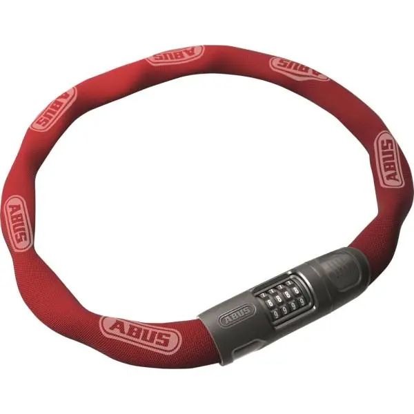 Abus 8808C/85 Yhdistelmälukko Ø8mm 85cm - Punainen Merkkituote