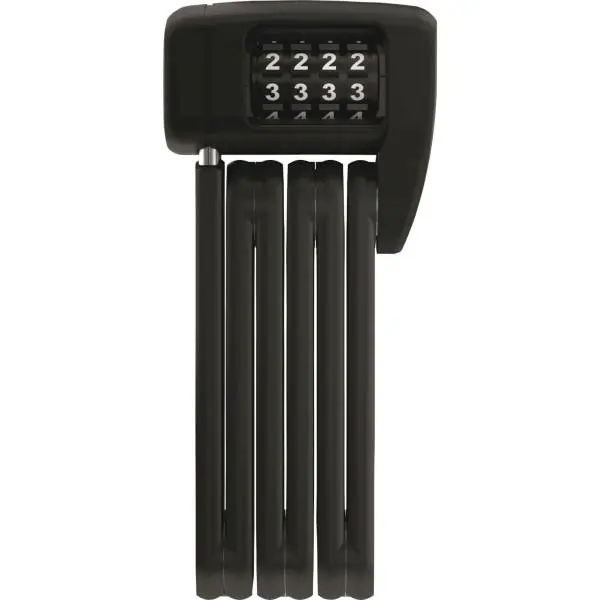 Abus Bordo Lite Mini 6055C/60 Taittuva Lukko Ø5mm 60cm - Musta Alennettu Hinta