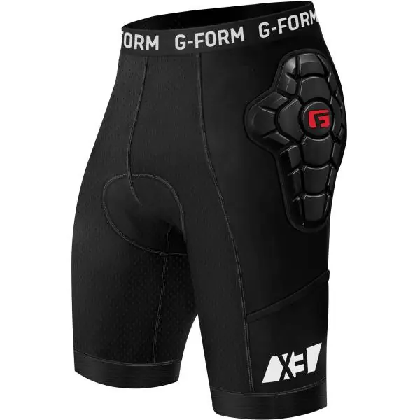 Viimeinen Mahdollisuus G-Form Pro-X3 Miehet Suojaa Housut Musta - Koko S