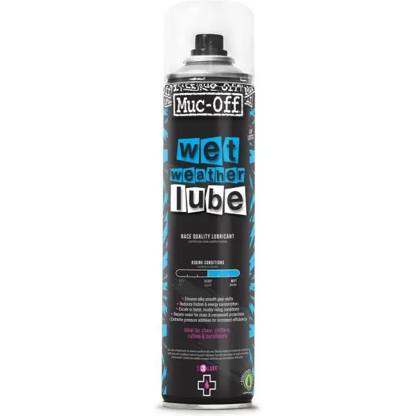 Uusi Malli Muc-Off Märkä Voitelu Ketjurasva - Suihkepurkki 400ml