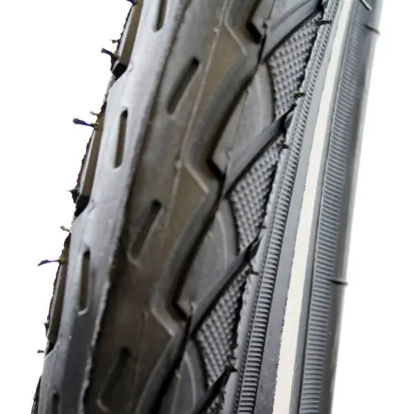 Deli-Tire Rengas 26 x 1.75" Heijastava - Musta Heti Saatavilla