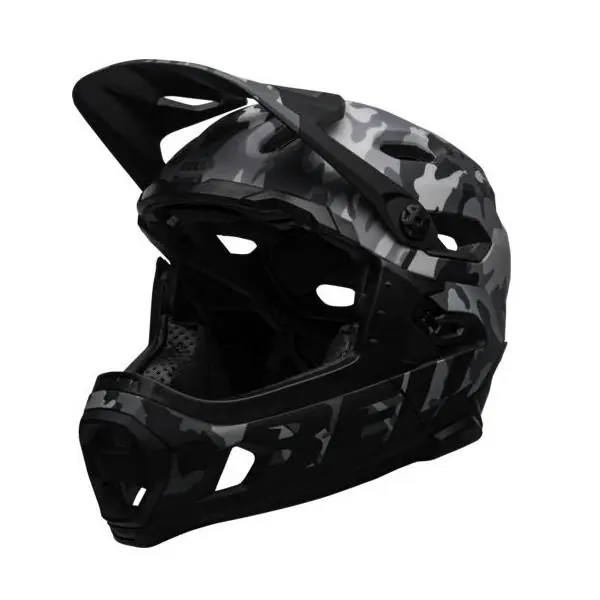 Asiakkaiden Suosikki Bell Super DH Mips Kypärä Camo Black