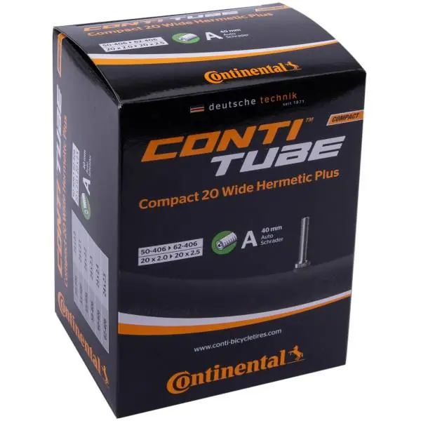 Alennus Continental Compact 20 Leveä 20 x 1.90-2.50" Sv 40mm - Musta