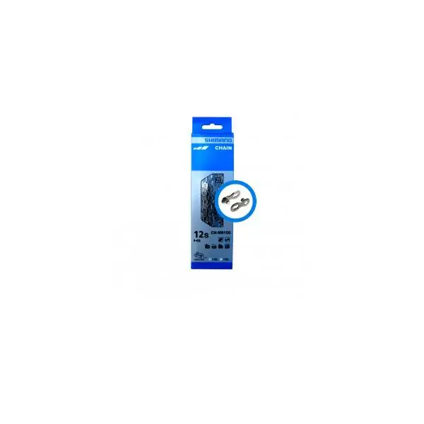Shimano XT M8100 Polkupyörän Ketju 12V 116 Linkit - Harmaa Tilaa Heti