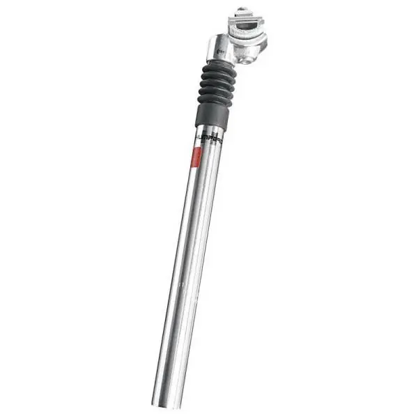 Uusi Kokoelma Ergotec SP-3.0 Satulatolppa 27.2 x 350mm Alumiini - Hopea
