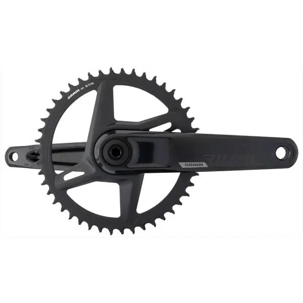 Uutuus Sram Rival Leveä Powermeter 46T 12V 175mm DUB - Musta