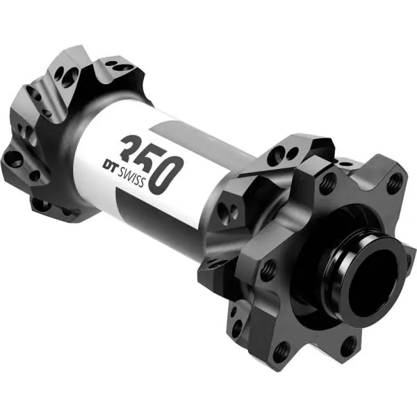 DT Swiss 350 Etunapa 28 Reikä Ø15/100mm Levy 6 Reikä - Musta Viikonlopputarjous