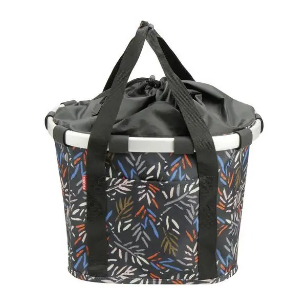 Kuuma Tarjous Rixen & Kaul Bikebasket Polkupyörän Kori 15L Klickfix - Syksy/Musta