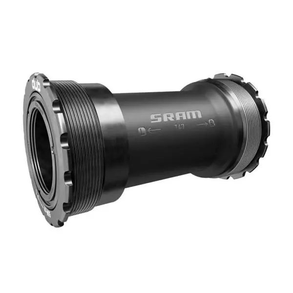 Viimeinen Mahdollisuus Sram Keskiö Sovitin Ital -> DUB Leveä 77mm - Musta