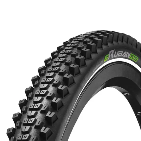 Continental eRuban Rengas 27.5 x 2.60" Heijastava - Musta Rajoitettu Tarjous