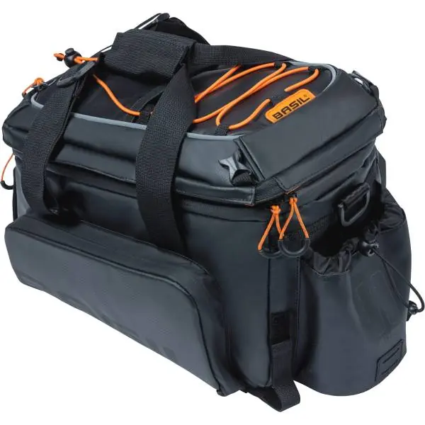 Aito Basil Miles XL Pro Suojapeite Tavaratelineen Laukku 9-36L - Musta
