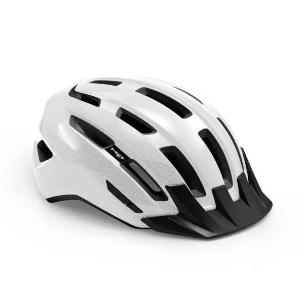 Heti Saatavilla M E T Downtown Pyöräilykypärä Valkoinen Kiiltävä - S/M 52-58 cm