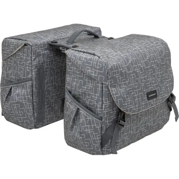 New Looxs Mondi Joy Kaksois Laukku 38L MIK - Ivy Harmaa Alennettu